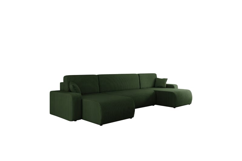 Barile Soffa Dubbeldivan 4-sits - Grön - Möbler - Vardagsrum - Soffor - U-soffor