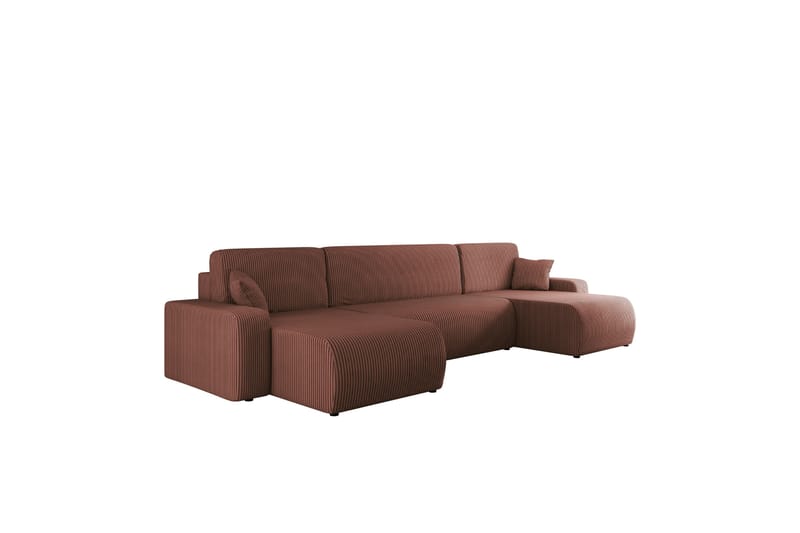 Barile Soffa Dubbeldivan 4-sits - Rosa - Möbler - Vardagsrum - Soffor - U-soffor