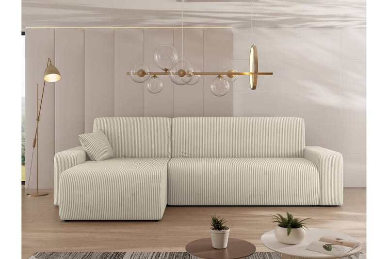 Barile Soffa med Divan 3-sits - Beige - Möbler - Vardagsrum - Soffor - Divansoffa & schäslong