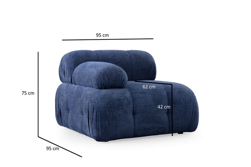 Bengul Soffa 2-sits - Blå - Möbler - Vardagsrum - Soffor - 2-sits soffor