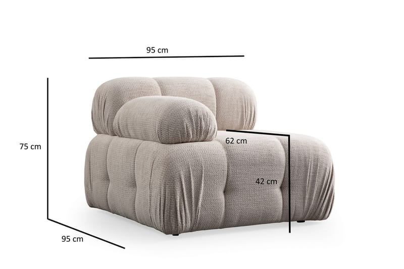 Bengul Soffa 2-sits - Cream - Möbler - Vardagsrum - Soffor - 2-sits soffor