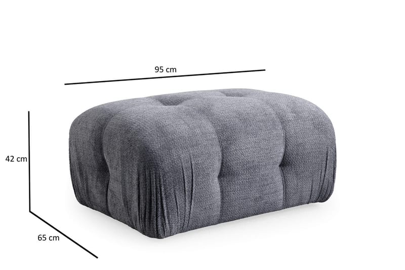 Bengul Soffa 3-sits - Grå - Möbler - Vardagsrum - Soffor - 3-sits soffor