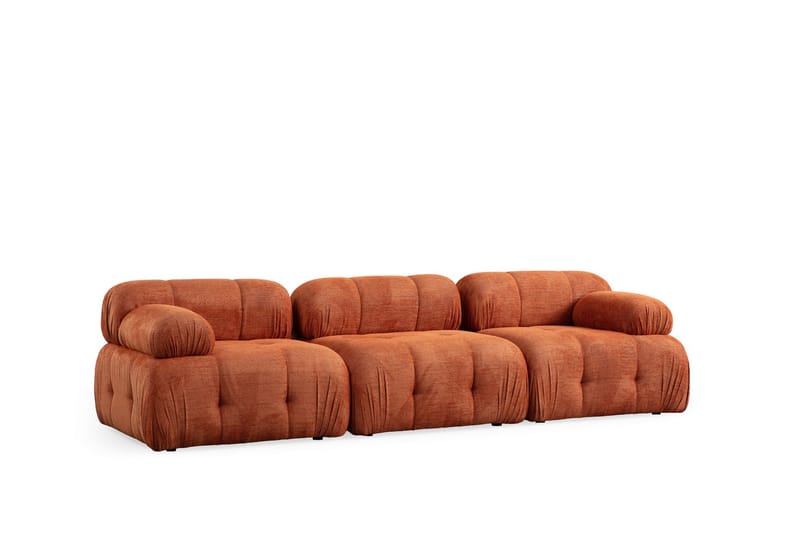 Bengul Soffa 3-sits - Orange - Möbler - Vardagsrum - Soffor - 3-sits soffor