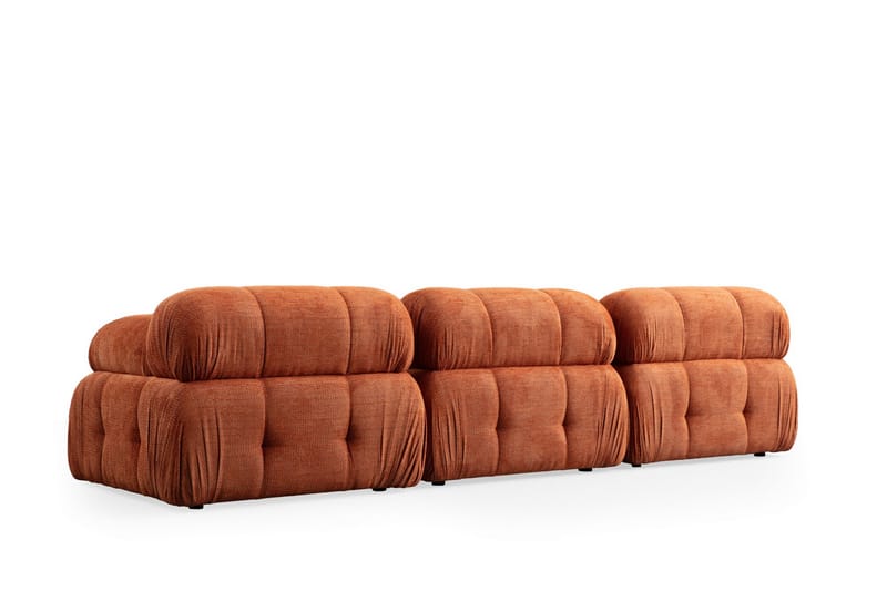 Bengul Soffa 3-sits - Orange - Möbler - Vardagsrum - Soffor - 3-sits soffor