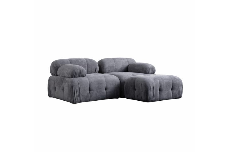 Bengul Soffa med Divan 2-sits - Grå - Möbler - Vardagsrum - Soffor - Divansoffa & schäslong