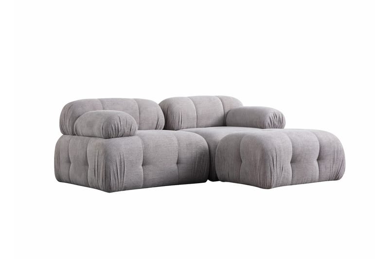 Bengul Soffa med Divan 2-sits - Ljusgrå - Möbler - Vardagsrum - Soffor - Divansoffa & schäslong