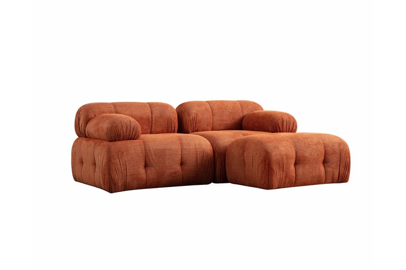 Bengul Soffa med Divan 2-sits - Orange - Möbler - Vardagsrum - Soffor - Divansoffa & schäslong