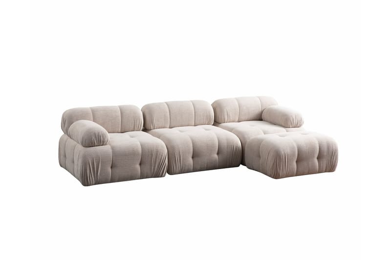 Bengul Soffa med Divan 3-sits - Cream - Möbler - Vardagsrum - Soffor - Divansoffa & schäslong