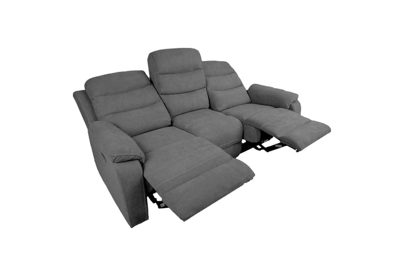 MIMI Reclinersoffa 3-sitsGrå - Möbler - Vardagsrum - Soffor - Reclinersoffor & Biosoffor