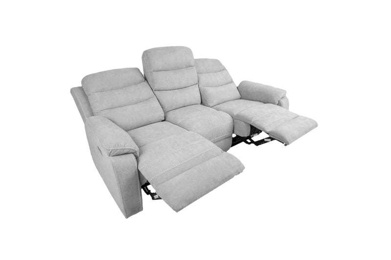 MIMI Reclinersoffa 3-sitsLjusgrå - Möbler - Vardagsrum - Soffor - Reclinersoffor & Biosoffor