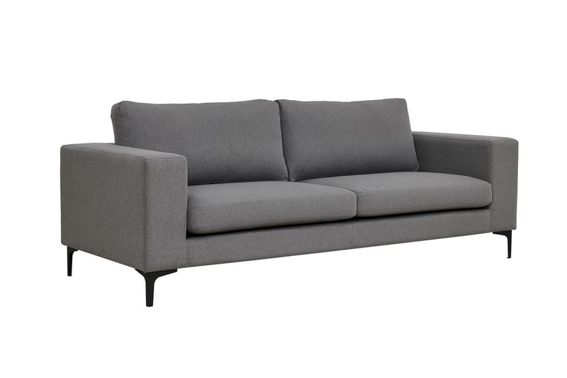 Bloom 3-sits Soffa - Grå - Möbler - Vardagsrum - Soffor - 3-sits soffor