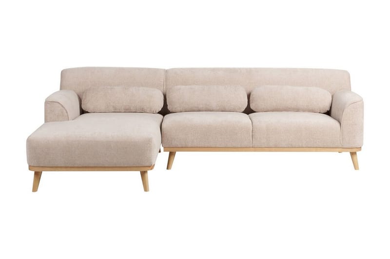 Bree Hörnsoffa 3-sits - Beige/Ljust trä - Möbler - Vardagsrum - Soffor - Hörnsoffor