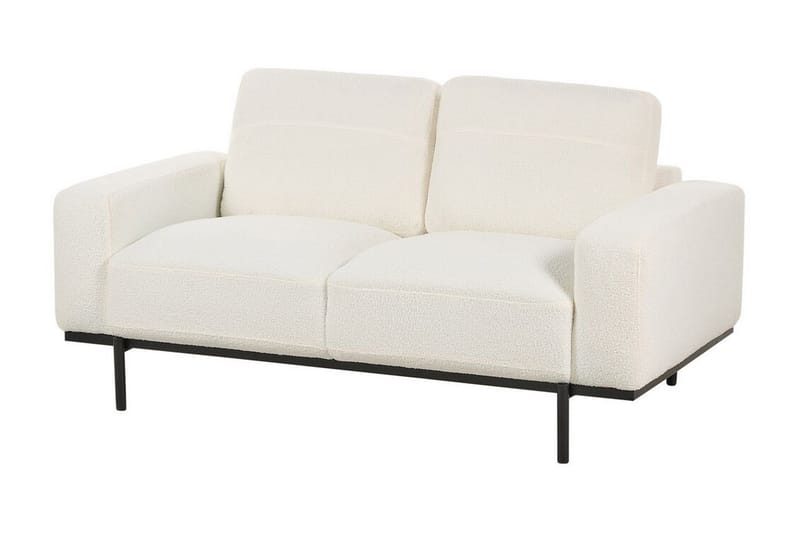 Bruna Soffa 2-sits - Vit/Svart - Möbler - Vardagsrum - Soffor - 2-sits soffor