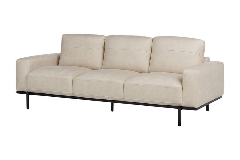 Bruna Soffa 3-sits - Beige - Möbler - Vardagsrum - Soffor - 3-sits soffor