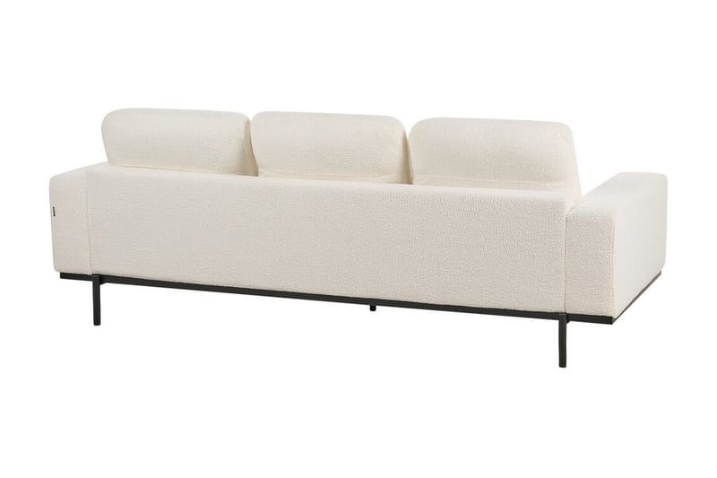 Bruna Soffa 3-sits - Vit/Svart - Möbler - Vardagsrum - Soffor - 3-sits soffor