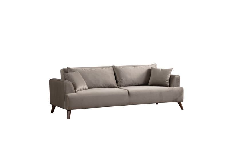 BUHARA 3-sits Soffa Ljusgrå - Möbler - Vardagsrum - Soffor - 3-sits soffor