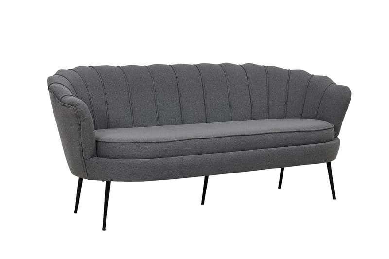 Calais 3-sits Soffa - Grå - Möbler - Vardagsrum - Soffor - 3-sits soffor