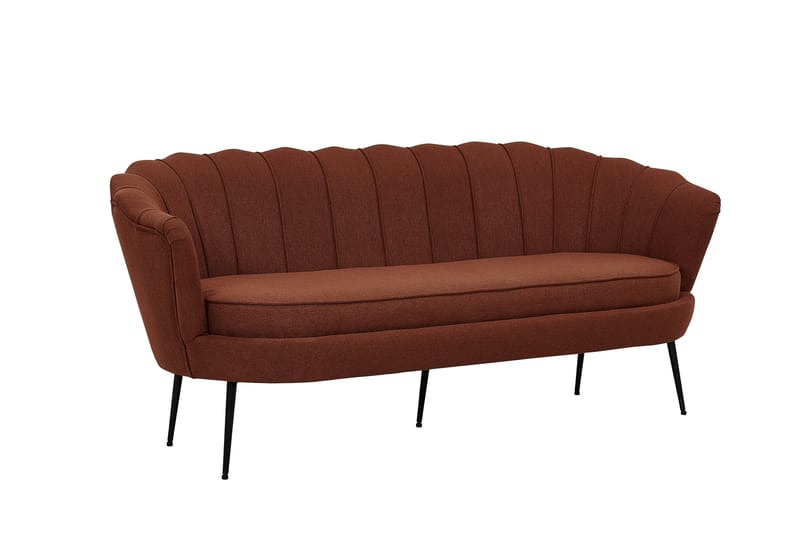 Calais 3-sits Soffa - Röd - Möbler - Vardagsrum - Soffor - 3-sits soffor