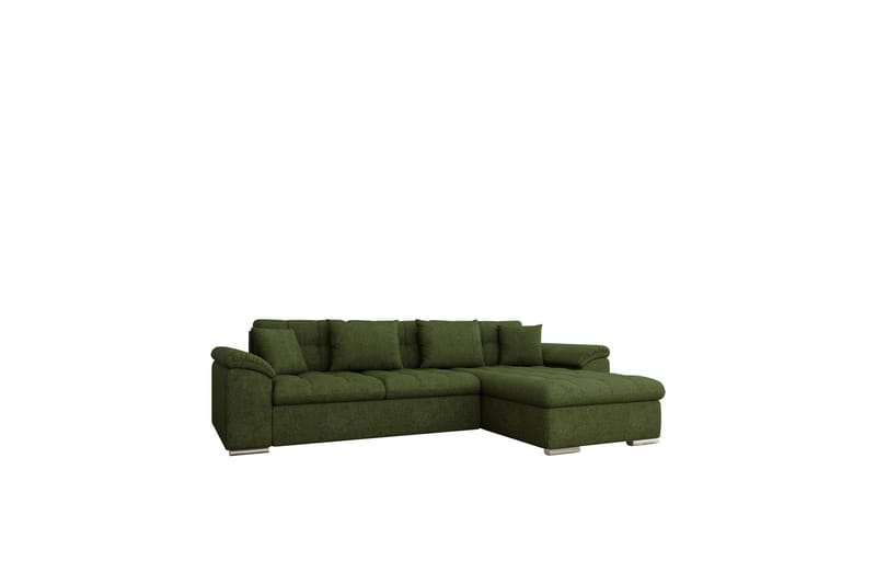 Camior Soffa med Divan 3-sits - Grön - Möbler - Vardagsrum - Soffor - Divansoffa & schäslong