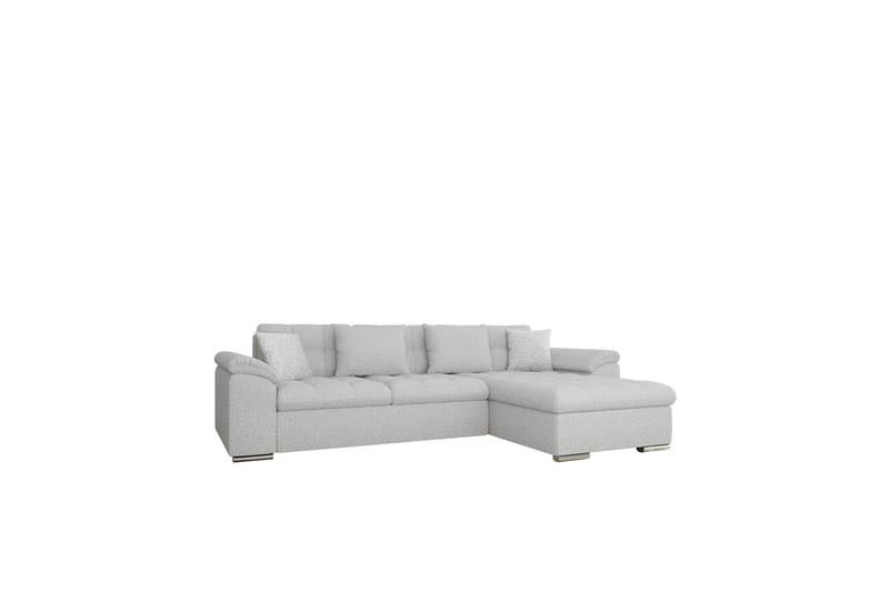 Camior Soffa med Divan 3-sits - Ljusgrå - Möbler - Vardagsrum - Soffor - Divansoffa & schäslong