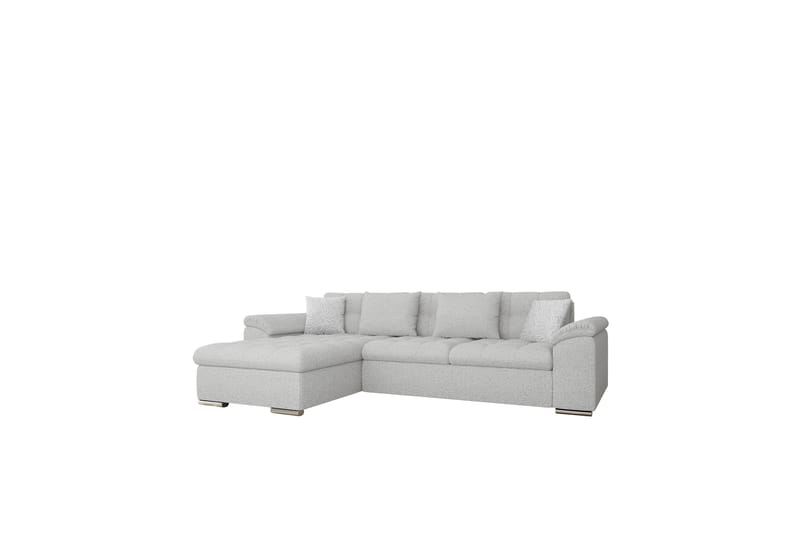 Camior Soffa med Divan 3-sits - Ljusgrå - Möbler - Vardagsrum - Soffor - Divansoffa & schäslong