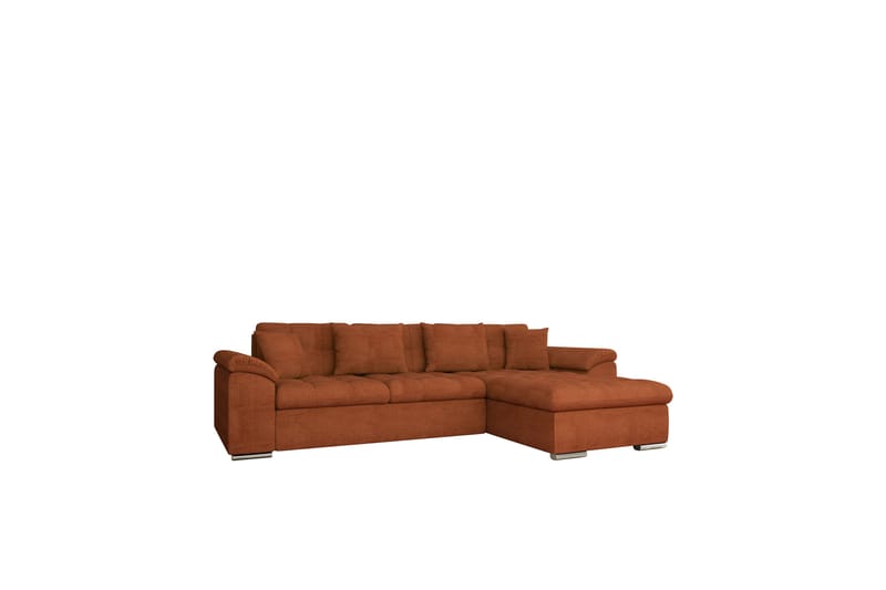 Camior Soffa med Divan 3-sits - Orange - Möbler - Vardagsrum - Soffor - Divansoffa & schäslong