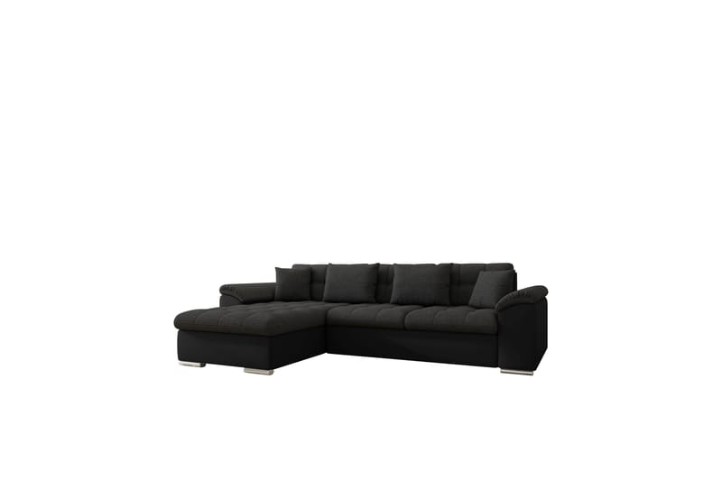 Camior Soffa med Divan 3-sits - Svart - Möbler - Vardagsrum - Soffor - Divansoffa & schäslong