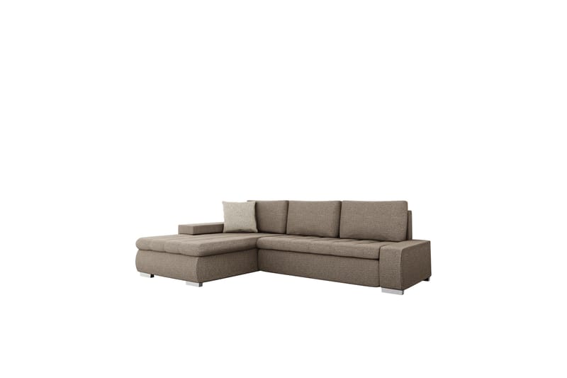 Cerys Soffa med Divan 3-sits - Brun/Beige - Möbler - Vardagsrum - Soffor - Divansoffa & schäslong