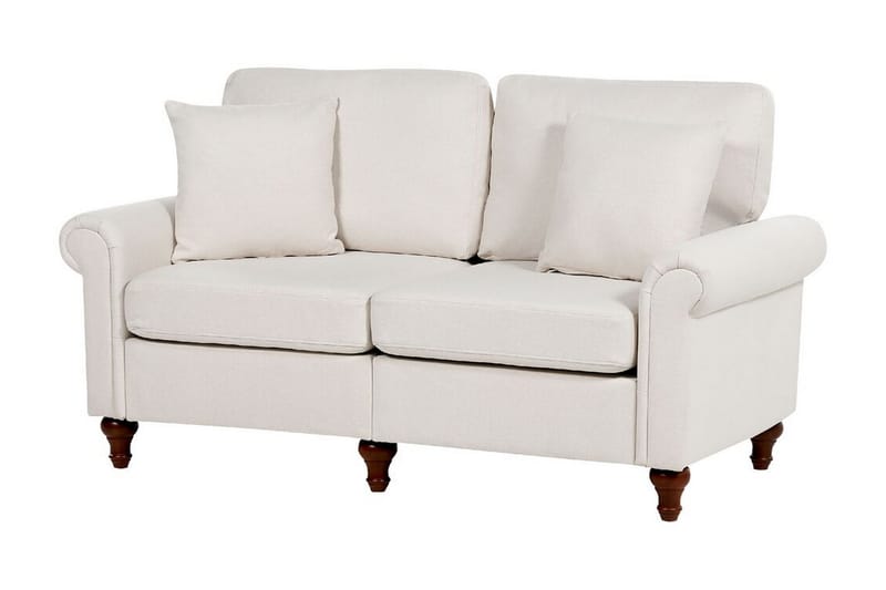 Cher Soffa 2-sits - Beige/Mörkt trä - Möbler - Vardagsrum - Soffor - 2-sits soffor