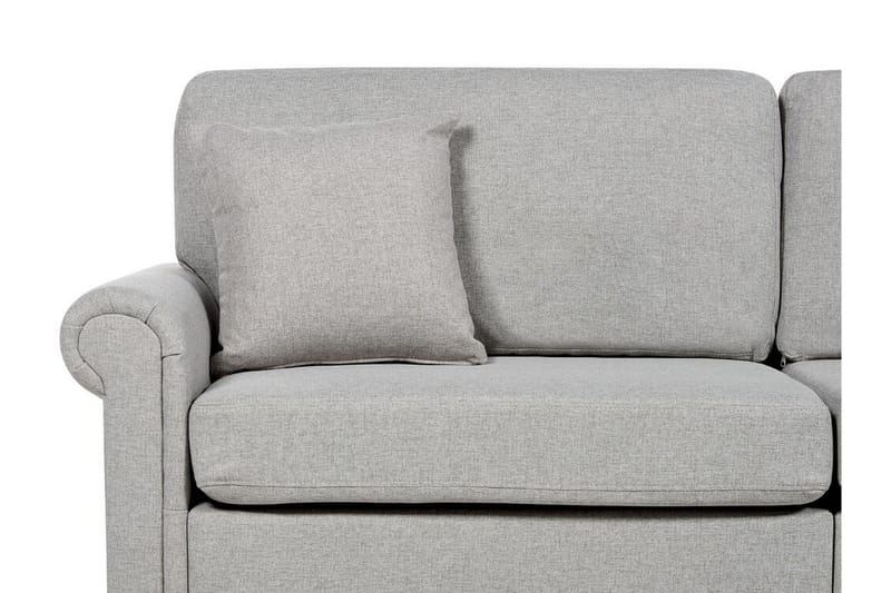 Cher Soffa 3-sits - Grå/Mörkt trä - Möbler - Vardagsrum - Soffor - 3-sits soffor