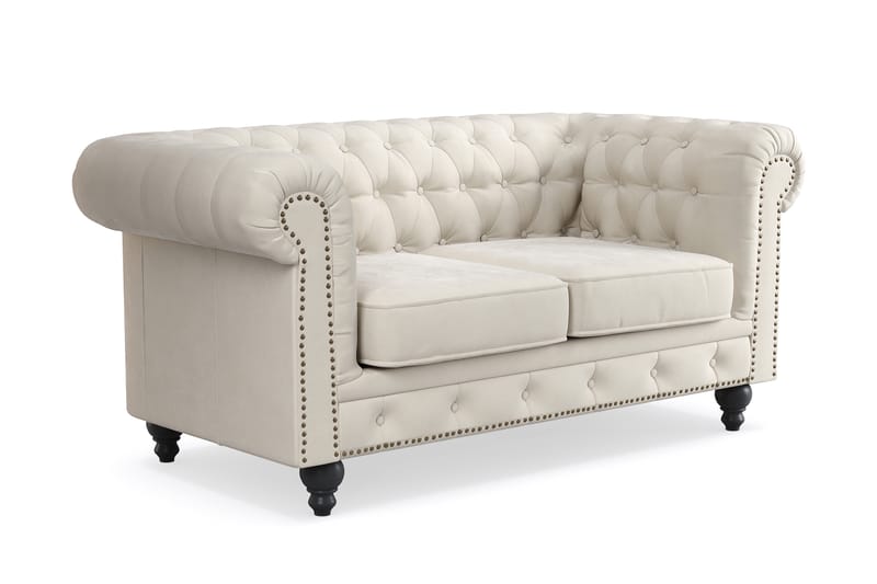 CHESTERFIELD LUX 2-sits Soffa Beige - Möbler - Vardagsrum - Soffor - 2-sits soffor