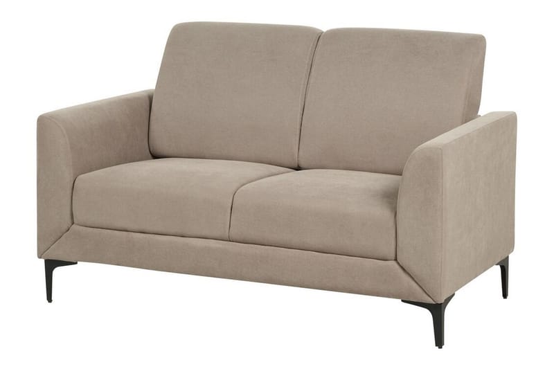 Chet Soffa 2-sits - Beige/Svart - Möbler - Vardagsrum - Soffor - 2-sits soffor