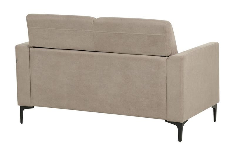 Chet Soffa 2-sits - Beige/Svart - Möbler - Vardagsrum - Soffor - 2-sits soffor