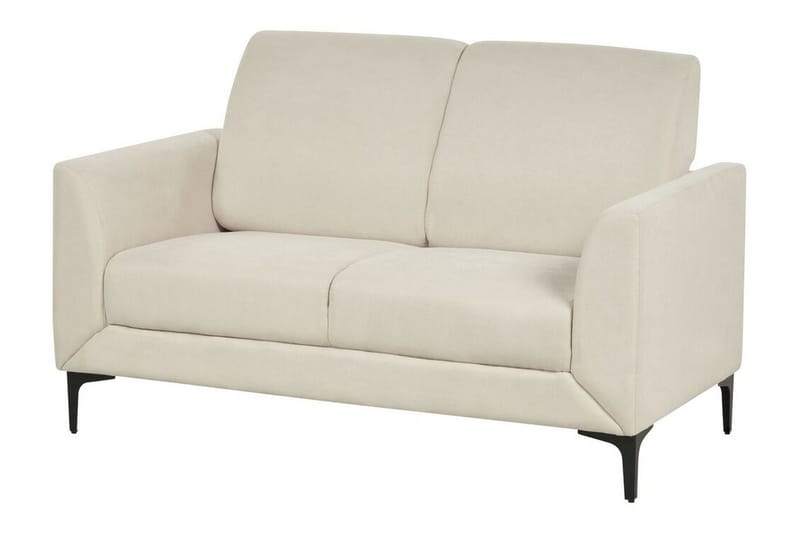 Chet Soffa 2-sits - Beige/Svart - Möbler - Vardagsrum - Soffor - 2-sits soffor