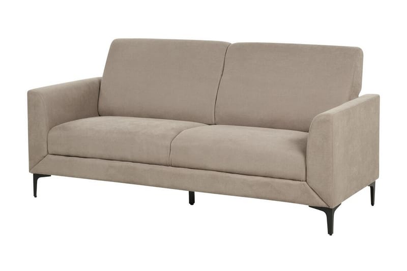 Chet Soffa 3-sits - Beige/Svart - Möbler - Vardagsrum - Soffor - 3-sits soffor