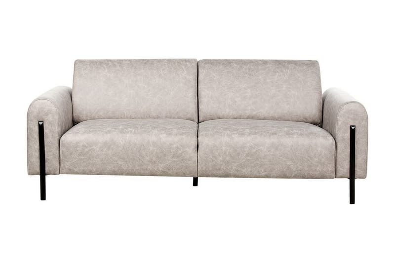 Christa Soffa 3-sits - Grå/Svart - Möbler - Vardagsrum - Soffor - 3-sits soffor