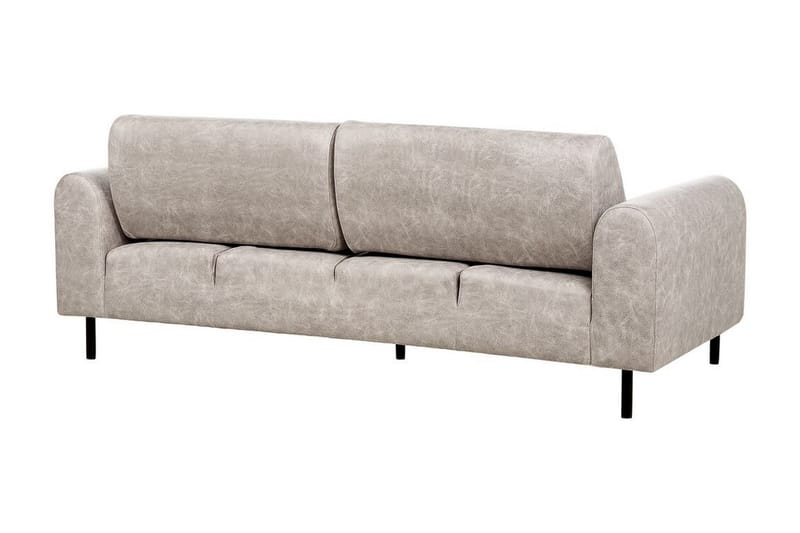 Christa Soffa 3-sits - Grå/Svart - Möbler - Vardagsrum - Soffor - 3-sits soffor