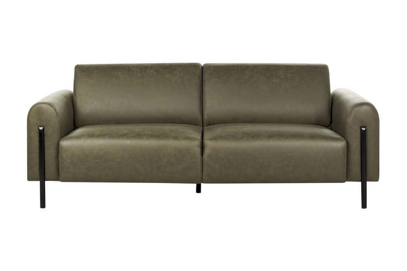 Christa Soffa 3-sits - Grön/Svart - Möbler - Vardagsrum - Soffor - 3-sits soffor