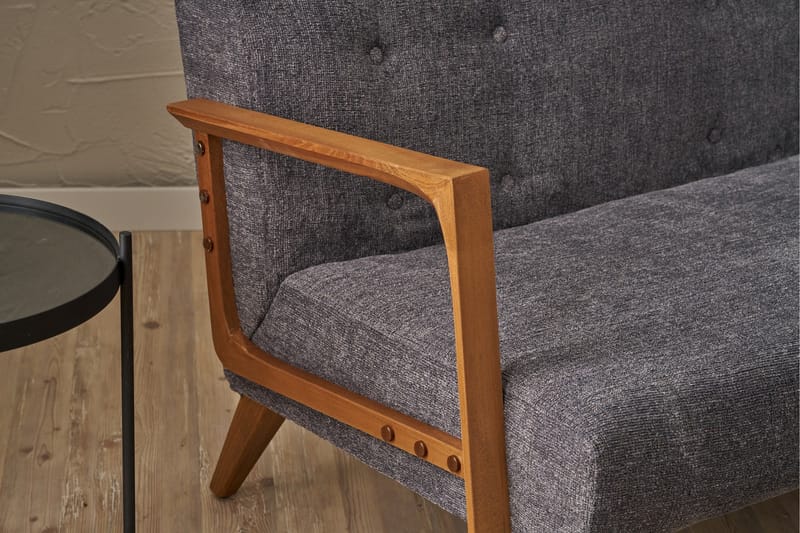 CROOKSTON 2-sits Soffa Grå - Möbler - Vardagsrum - Soffor - 2-sits soffor