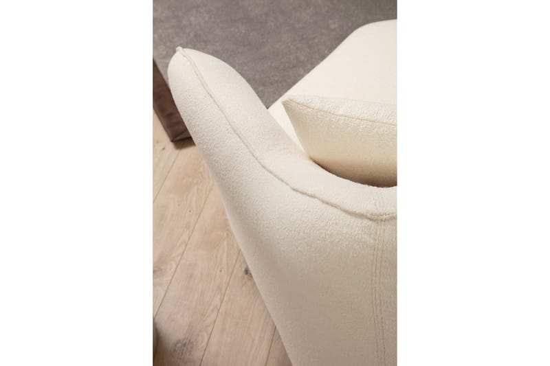 Damor Svängd Soffa 3-sits Beige - Möbler - Vardagsrum - Soffor - 3-sits soffor