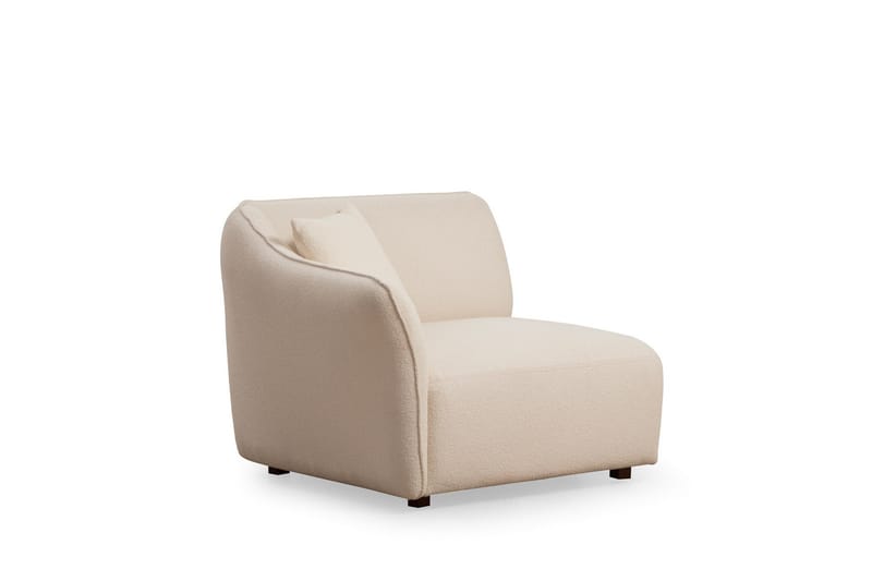 Damor Svängd Soffa 3-sits Beige - Möbler - Vardagsrum - Soffor - 3-sits soffor