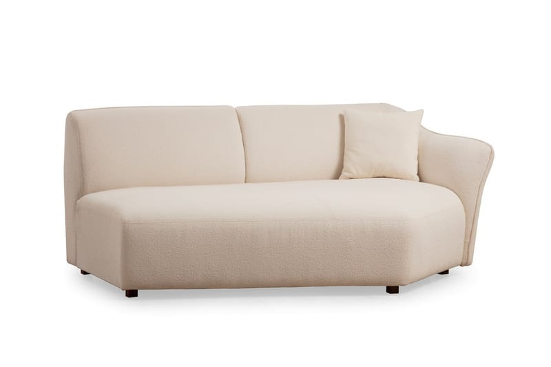 Damor Svängd Soffa 3-sits Beige - Möbler - Vardagsrum - Soffor - 3-sits soffor