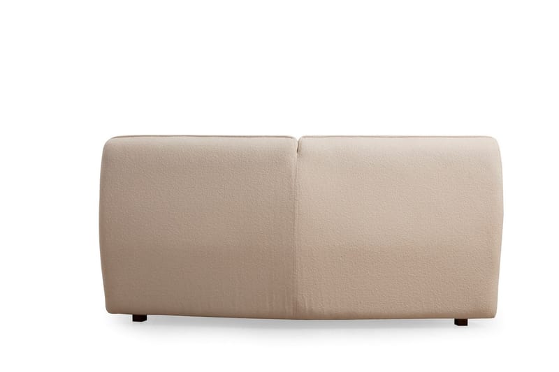 Damor Svängd Soffa 4-sits Beige - Möbler - Vardagsrum - Soffor - 4-sits soffor