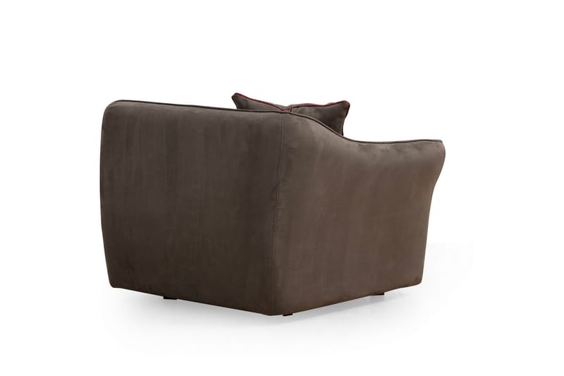 Damor Svängd Soffa 4-sits Brun - Möbler - Vardagsrum - Soffor - 4-sits soffor