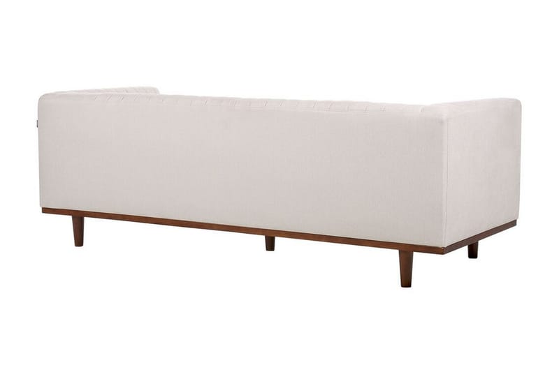 Daymian Soffa 3-sits - Beige/Mörkt trä - Möbler - Vardagsrum - Soffor - 3-sits soffor