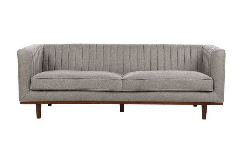 Daymian Soffa 3-sits - Brun/Mörkt trä - Möbler - Vardagsrum - Soffor - 3-sits soffor