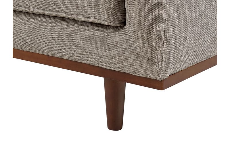 Daymian Soffa 3-sits - Brun/Mörkt trä - Möbler - Vardagsrum - Soffor - 3-sits soffor