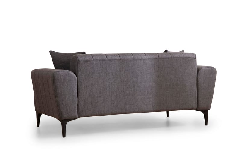 DEERCROFT 3-sits Soffa Mörkgrå - Möbler - Vardagsrum - Soffor - 2-sits soffor