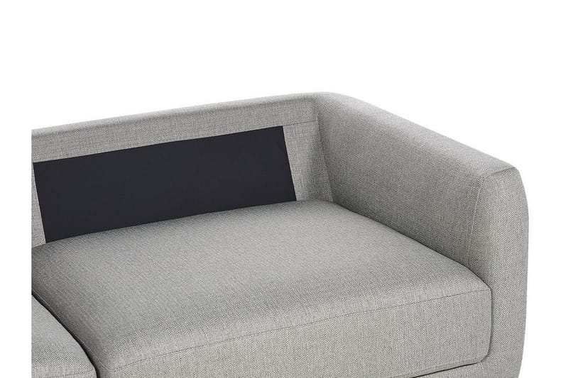 Delisha Soffa 3-sits - Grå/Svart - Möbler - Vardagsrum - Soffor - 3-sits soffor