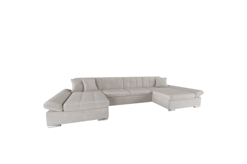 Dewitt Soffa Dubbeldivan 4-sits - Beige - Möbler - Vardagsrum - Soffor - U-soffor